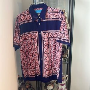 Robert Graham brand new bandanna shirt